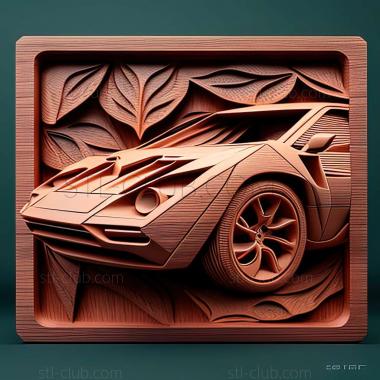 3D мадэль Lancia Stratos HF (STL)